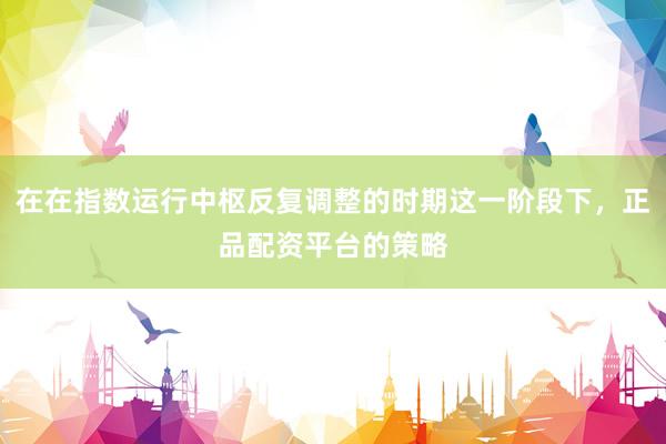 在在指数运行中枢反复调整的时期这一阶段下，正品配资平台的策略